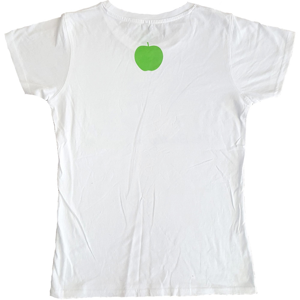The Beatles - On Apple Damen TShirt - Weiß